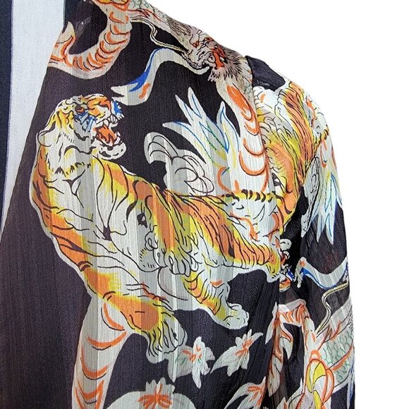 Urban Outfitters Tie Front Crop Top - New w Tags (Size M) - Picture 3 of 9